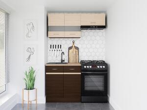 Modularan kuhinjski set Eli Dark 116, 140cm
