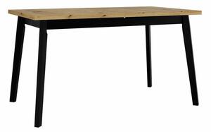 Stol Victorville 129, Artisan hrast, Crna, 75x80cm, Bukva