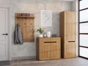 Set za hodnik Sonrevo 132, Grafit, Grandson hrast