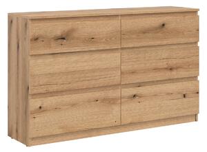 Komoda Catelbi 102, Hrast, 84x137x35cm