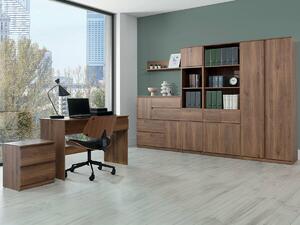 Uredski set Catelbi 122, Tamni hrast