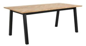 Stol Norsica 312, Hrast, Crna, 75x95cm