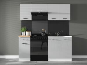 Modularan kuhinjski set Line Grey 118, 180cm