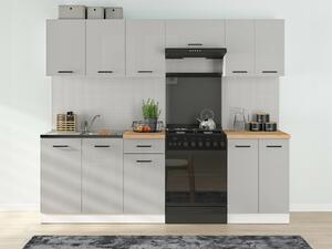Modularan kuhinjski set Line Grey 120, 240cm