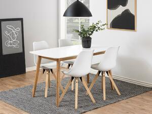 Blagovaonski set Oakland 668, 75.5x80cm, Kaučuk, Hrast
