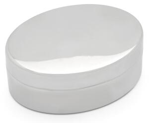 Metalna kutijica za prvi mliječni zub u sjajno srebrnoj boji 5x4x2 cm Woezel & Pip – Zilverstad