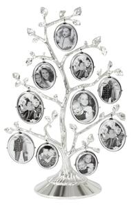Metalni stojeći okvir u srebrnoj boji 27x18 cm Family Tree – Zilverstad