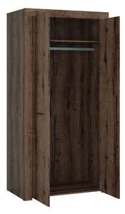 Ormar Boston CN106Monastery hrast, 197x96x57cm, Porte guardarobaVrata ormari: Klasična vrata