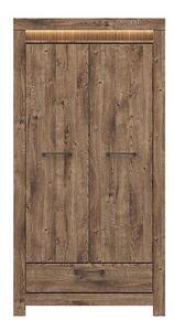 Ormar Boston CT109Ribbeck hrast, 200x102x62cm, Porte guardarobaVrata ormari: Klasična vrata