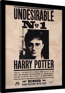 Uokvireni poster Harry Potter - Undesirable N.1