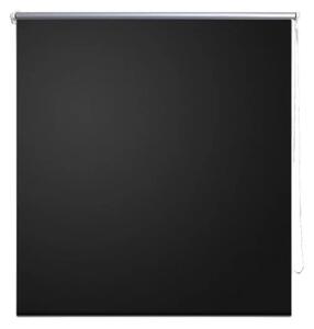 VidaXL Rolo crna zavjesa za zamračivanje 40 x 100 cm