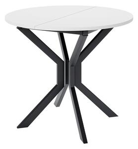 Stol Edmond 111, Bijela, Crna, 77cm