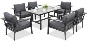 Aluminijski vrtni namještaj Sydney Premium 6 Garden Point antracit