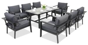 Aluminijski vrtni namještaj Sydney Premium 8 Garden Point antracit