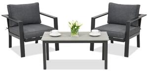 Aluminijski vrtni namještaj Sydney Terrace Garden Point antracit
