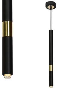 Lampa viseća MONZA BLACK/GOLD 1xG9 8W