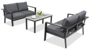 Aluminijski vrtni namještaj Sydney Coffee Comfort 4 Garden Point antracit