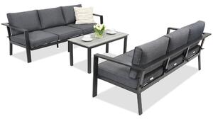 Aluminijski vrtni namještaj Sydney Coffee Comfort 6 Garden Point antracit