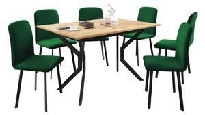 Blagovaonski set Edmond 120, 77x80cm
