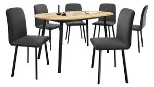 Blagovaonski set Edmond 121, 77x80cm