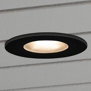 LED ugradna svjetiljka 7875, vanjska stropna crna