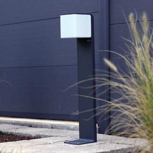 STEINEL GL 80 C LED putna svjetiljka, Bluetooth smart, antracit, prigušiva, Crno, Metal