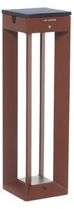 Borne LED solarno svjetlo sa senzorom, 45 cm, corten