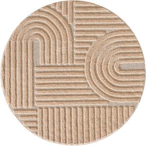 Svijetlo ružičasti okrugao tepih ø 120 cm Art 1121 – Ayyildiz Carpets