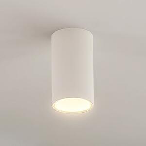 Arcchio Downlight Olivir, bijela, metal, Ø 6cm, GU10, IP44, prigušiva, Bijela, Područje hodnika, Aluminij
