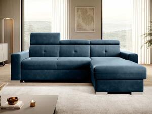Kutna garnitura Elyria 135, Siva, 81x248x162cm, Bor
