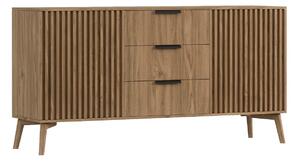 Komoda Elyria E106, Artisan hrast, 72x150x40cm