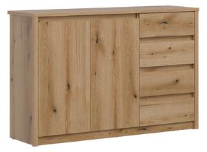Komoda Melmavo 104, Hrast, 88x134x39cm