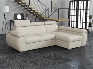 Kutna garnitura Columbus 132, 85x255x170cm, Bor