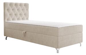 Boxspring krevet Memphis 142, 114x80cm, Bor