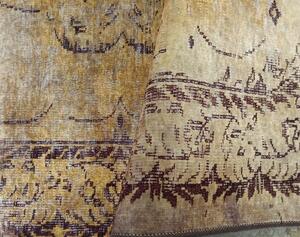 Vintage zlatni tepih Širina: 80 cm | Duljina: 150 cm