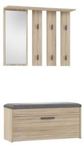 Set za hodnik Mandeville 218, Sonoma hrast