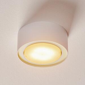 Nowodvorski Lighting Stropni reflektor Flea od čelika, bijeli, prigušiva, Bijela, Dnevni boravak/blagovaonica, Metal