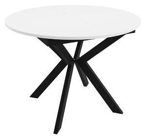 Stol Oswego 112, Crna, Bijela, 76cm