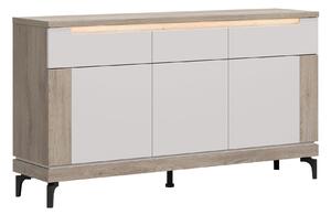 Komoda Elicali 104, Kašmir, Hrast, 87.5x157x39cm