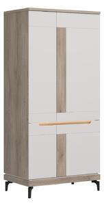 Ormar Elicali 110, Kašmir, Hrast, 197x90x56cm
