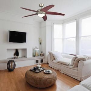 Westinghouse Bendan - Fan in Dark Pewter, Smeđa / hrđa, Dnevni boravak/blagovaonica, Drvo