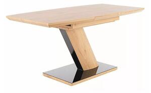 Stol Detroit 242, Hrast, Crna, 76x80cm