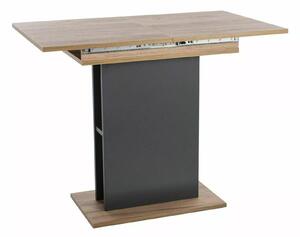 Stol Detroit 316, Antracit, Obrt zlatni hrast, 79x60cm