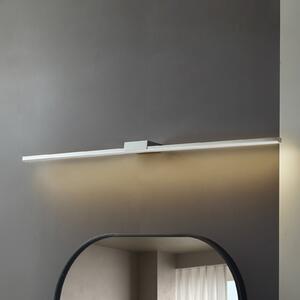 Lucande LED lampa za ogledalo Kivana, krom, metal, 120cm, IP44