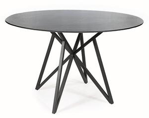 Stol Detroit 341, Crna, Sivi mramor, 76cm