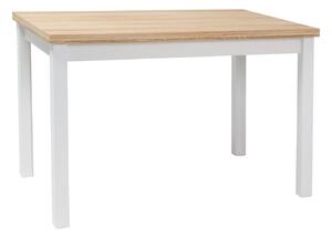 Stol Detroit 349, Hrast, Bijela, 75x60cm
