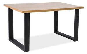 Stol Detroit 346, Hrast, Crna, 75x90cm