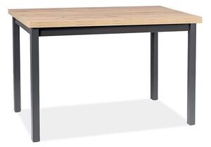 Stol Detroit 349, Artisan hrast, Crna, 75x60cm