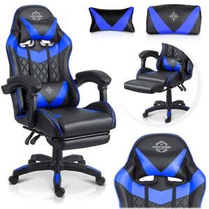 Gaming fotelja Sofotel Draknor II crno-plava