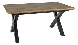 Stol Detroit 441, Artisan hrast, Crna, 76x90cm